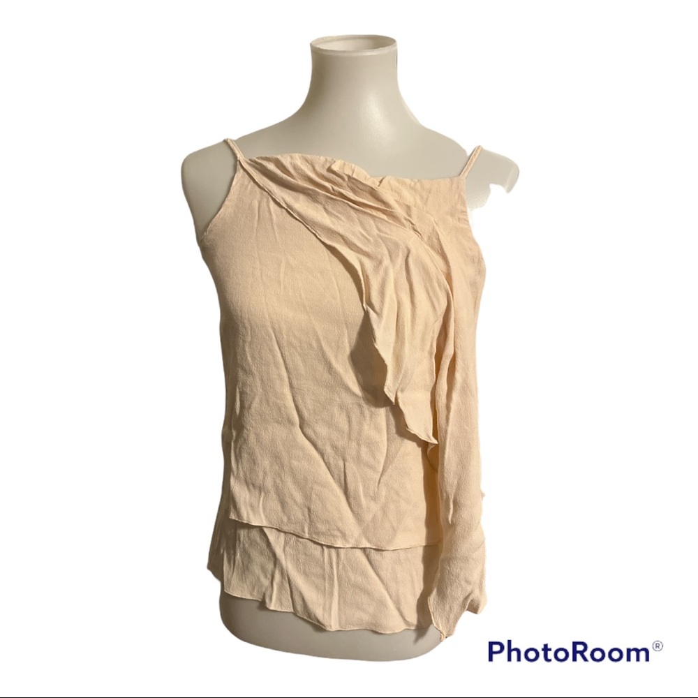 Ekle Sleeveless Cream Blouse (6)